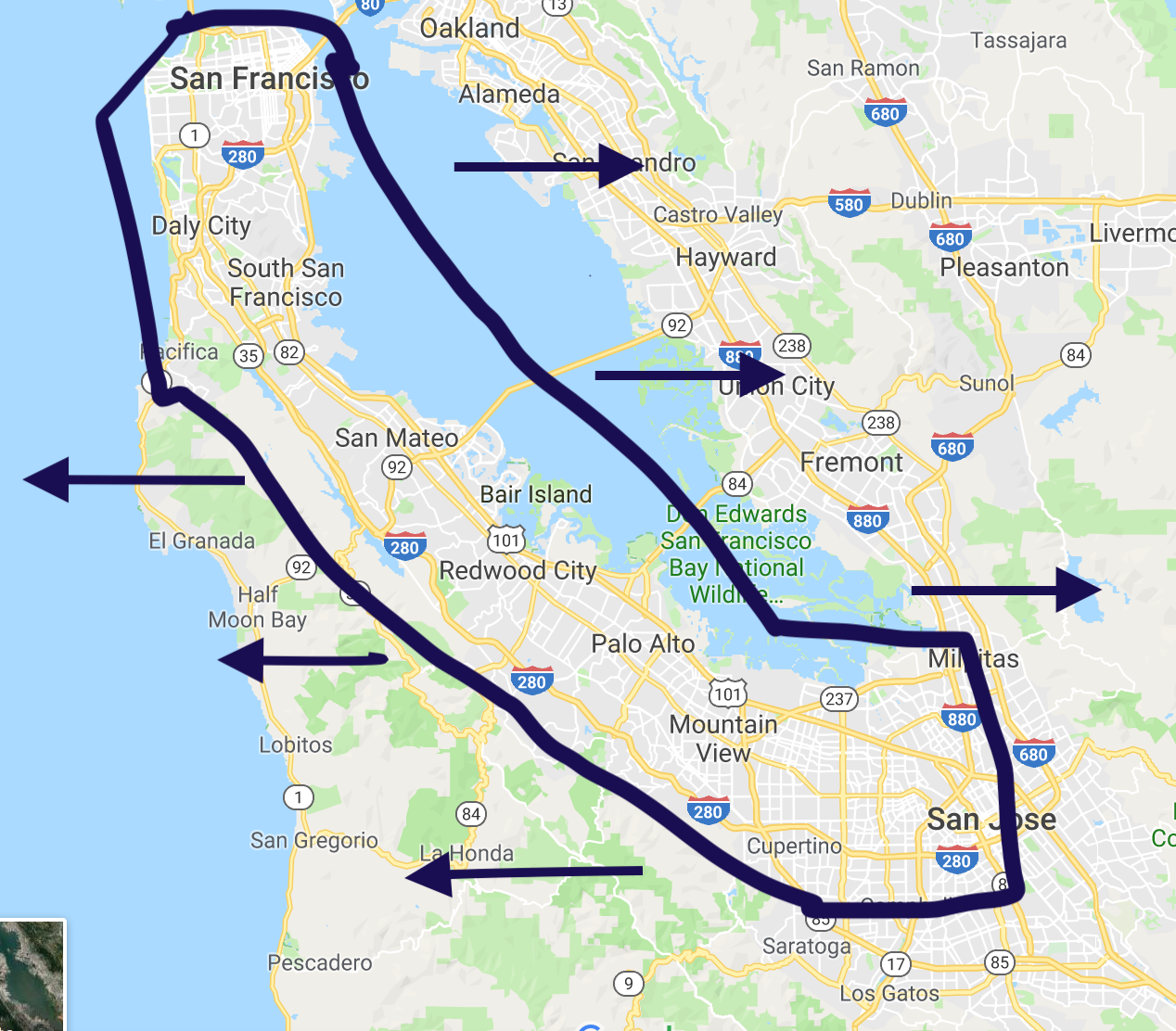 Silicon Valley San Francisco Map Shutdown Walls Off Silicon Valley | Smartup