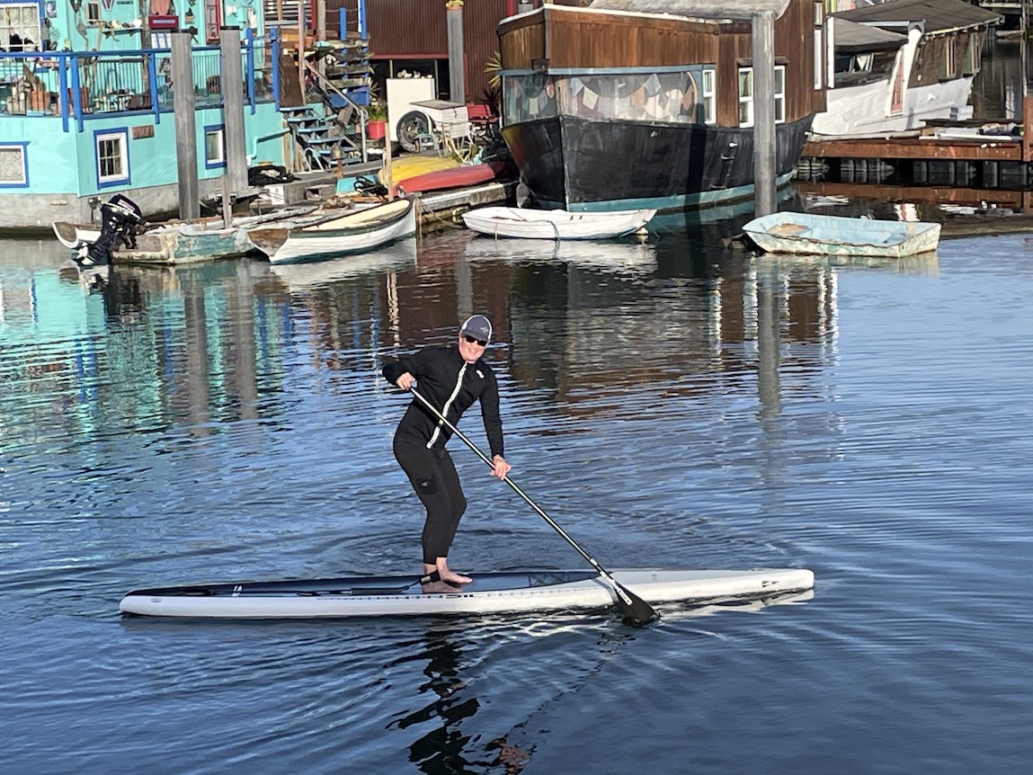 Jonathan Littman paddleboarding